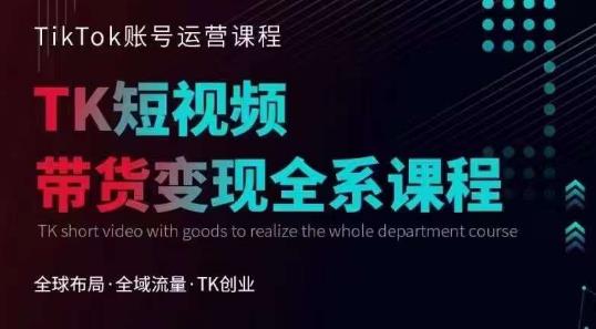 Tiktok运营线上训练营,引流爆单,急速涨粉,Tiktok短视频玩法大揭秘
