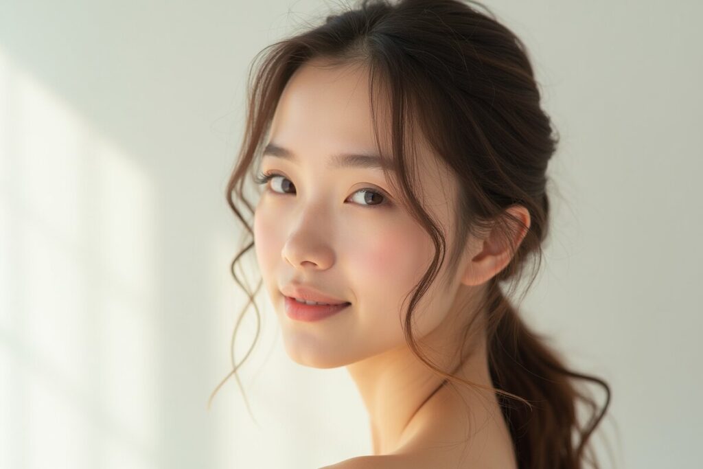 小清新女孩健康美