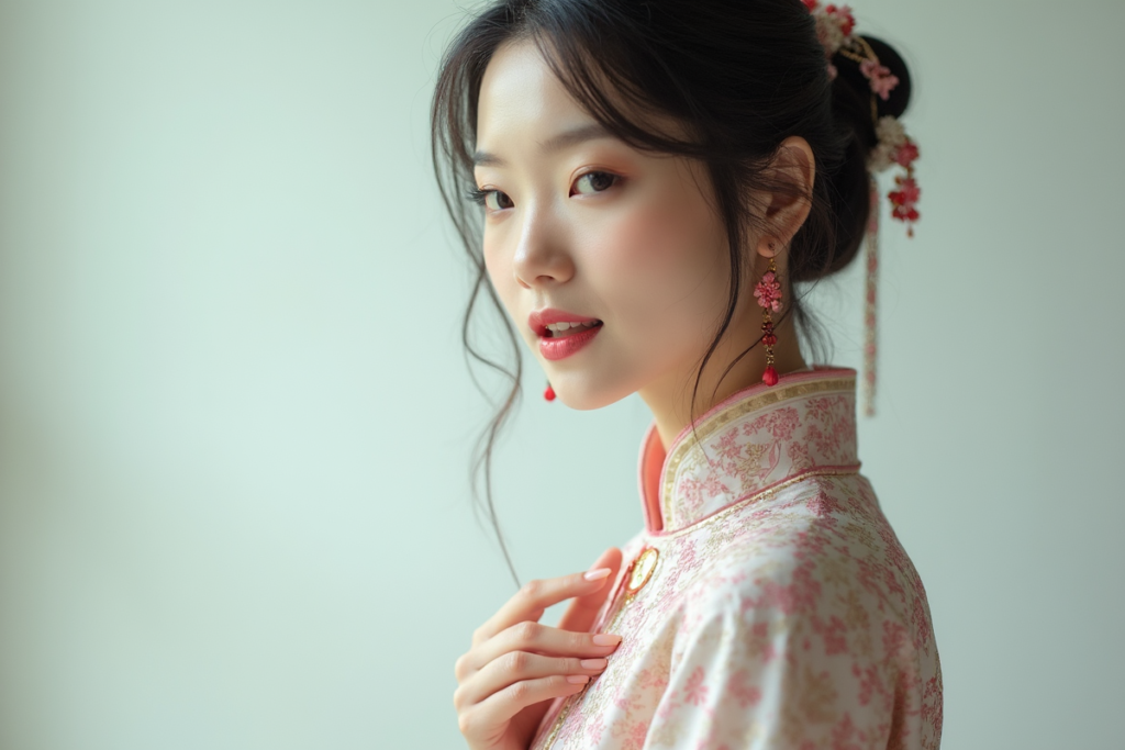 旗袍之美：东方气质的优雅绽放-哆库网