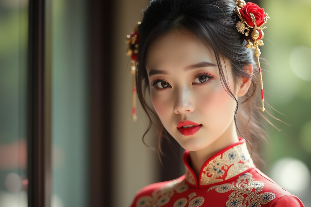 旗袍·东方韵味：穿越时光的优雅诗篇-哆库网