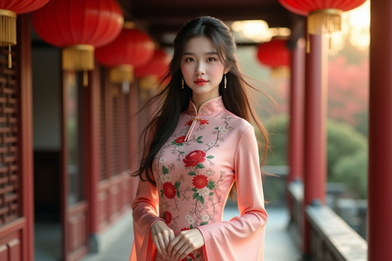 旗袍·东方韵味：穿越时光的优雅诗篇-哆库网