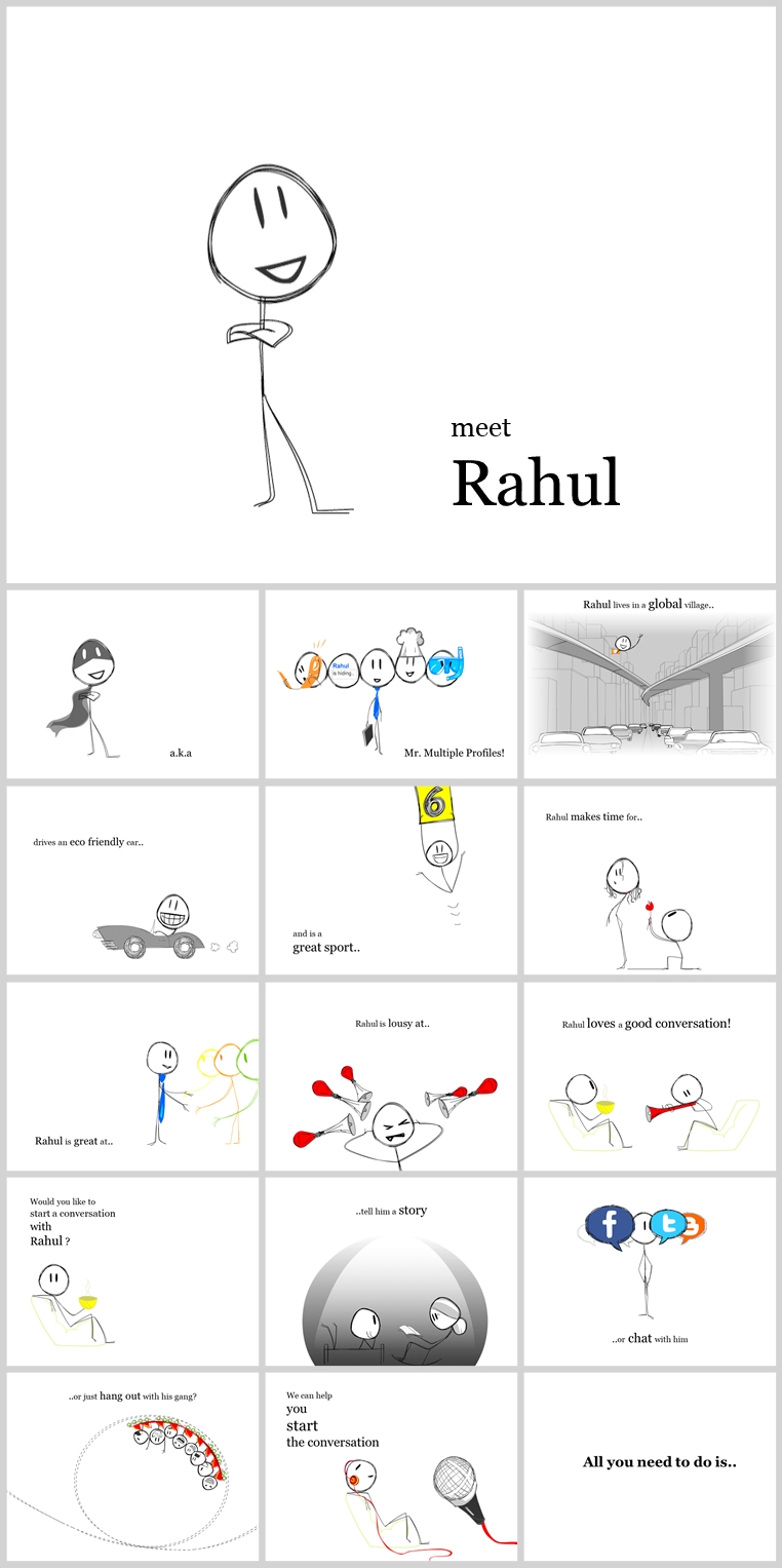 10套扁平化创意PPT模板(十五)