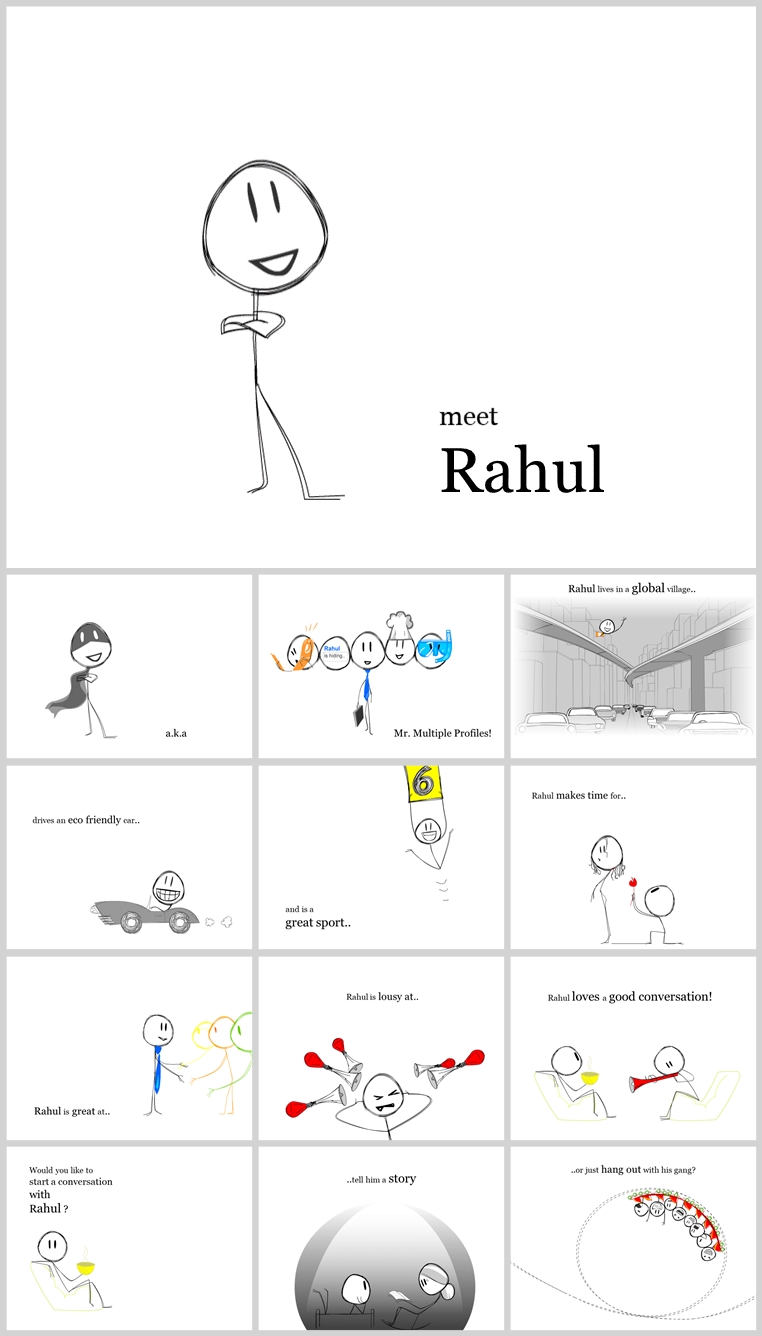 10套扁平化创意PPT模板(三)